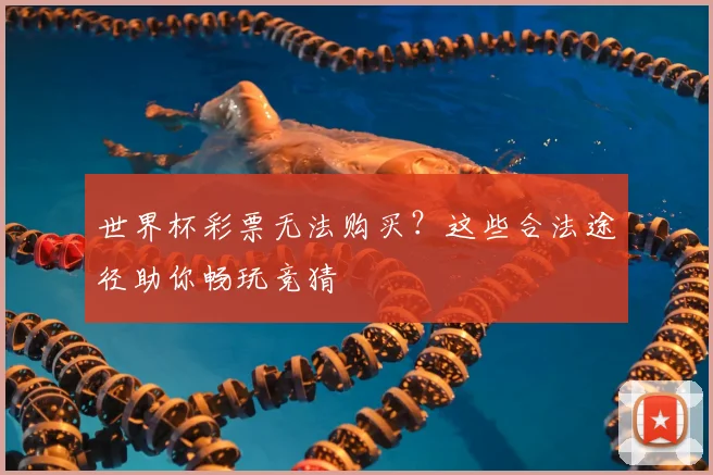 世界杯彩票无法购买?这些合法途径助你畅玩竞猜